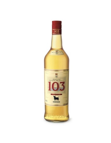 Brandy 103 Osborne etiqueta blanca 70 cl.