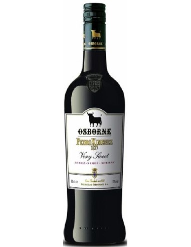 Vino dulce Pedro Ximénez 1827 Osborne 750 ml.