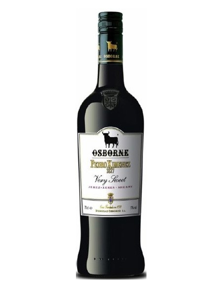 Vino dulce Pedro Ximénez 1827 Osborne 750 ml.