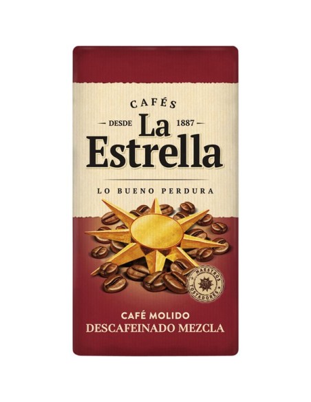 Café décaféiné moulu La Estrella 250 gr.