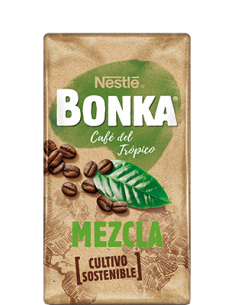 Café mezcla en grano Bonka 1 kg.