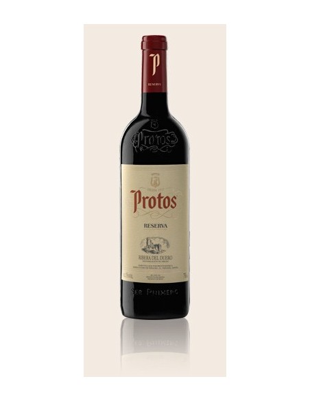 Vino tinto reserva Protos D.O.Ribera del Duero 75 cl.