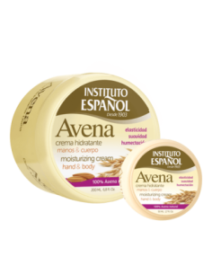 Crema Instituto Español Avena manos y cuerpo 400 ml.