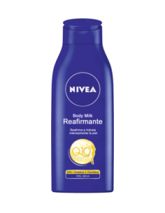 Body Milk Reafirmante Nivea Q10 Piel Sèche 400 ml.