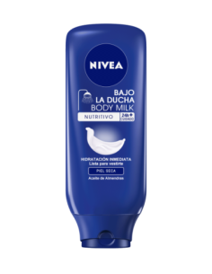 Body Milk Nutritivo Nivea Bajo la ducha 400 ml.