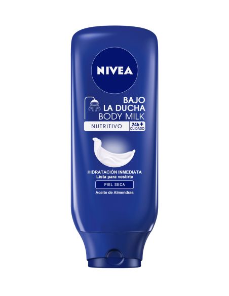 Body Milk Nutritivo Nivea Bajo la ducha 400 ml.