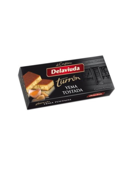Toasted egg yolk nougat Delaviuda 200 gr.