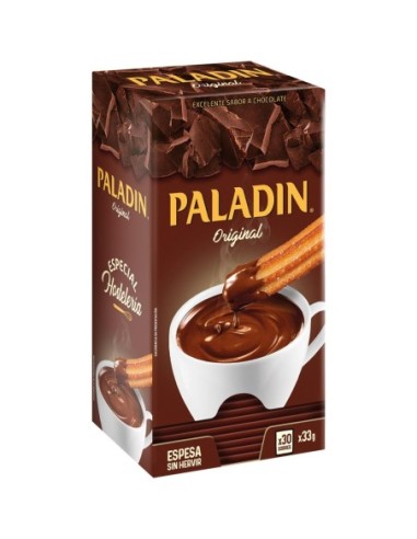 Schokolade Paladin 30 Briefumschläge x 33 gr.