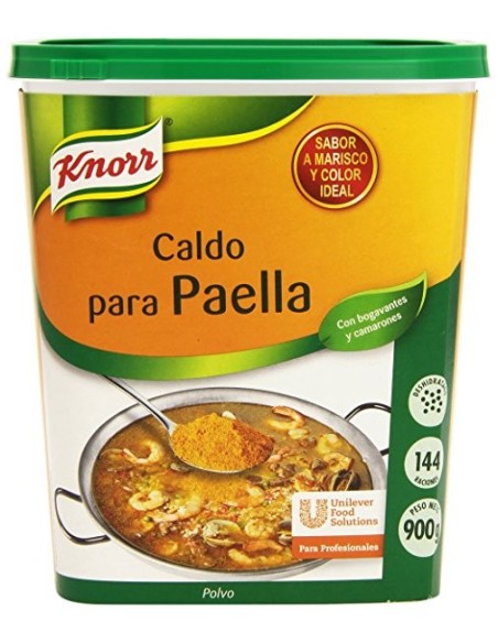 Broth for paella in grain Knorr 900 gr.