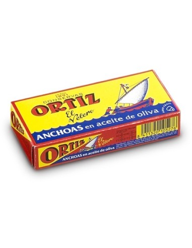 Anchois à L´huile D´olive Ortiz 29 Gr.
