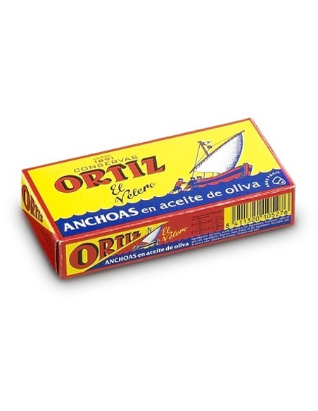 Anchois à L´huile D´olive Ortiz 29 Gr.