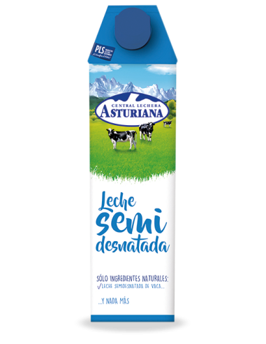 Fettarme Milch Central Lechera Asturiana 1 l.