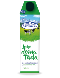 Skimmed milk Central Lechera Asturiana 1 l.