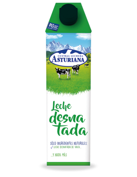Skimmed milk Central Lechera Asturiana 1 l.