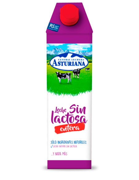 Lait entier sans lactose Central Lechera Asturiana 1 l.1 l.