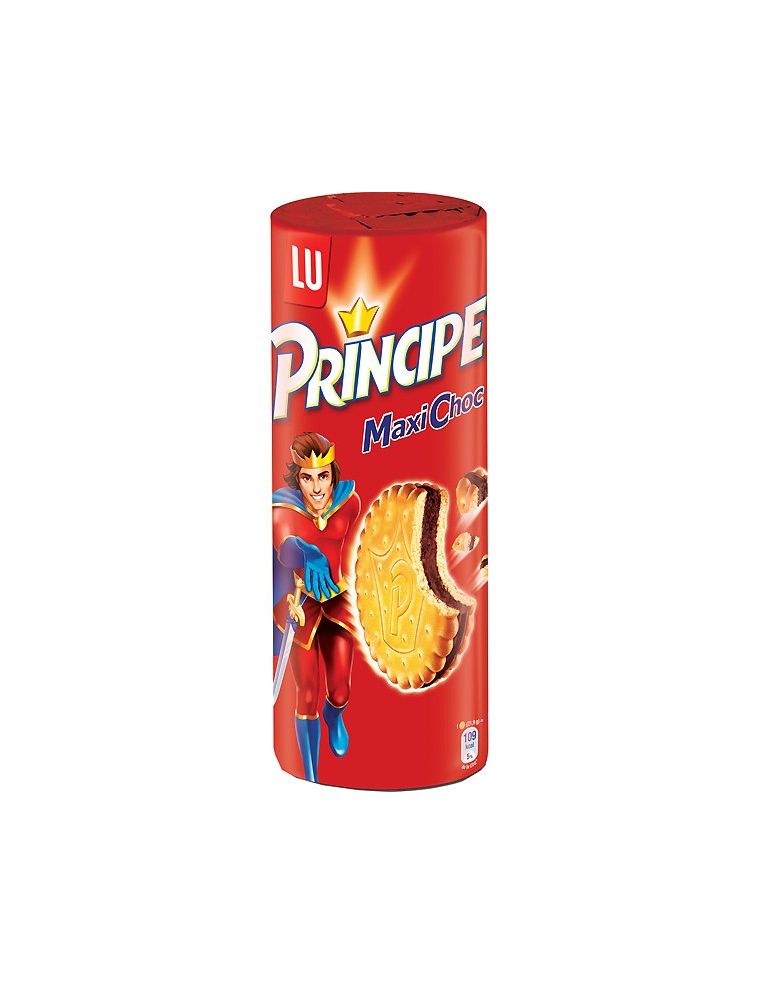 Galletas con Crema de Chocolate MaxiChoc Príncipe 250 gr.