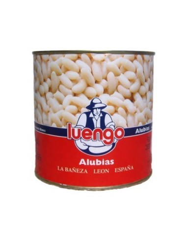 Haricots blancs cuits Luengo 2,6 kg