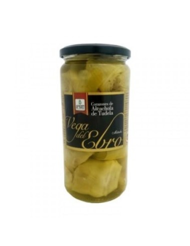 Corazones de alcachofas IGP Tudela Vega del Ebro 720 gr.