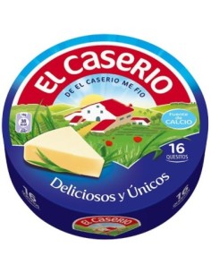 Geschmolzener Käse El Caserío 16 ud. 250 gr.