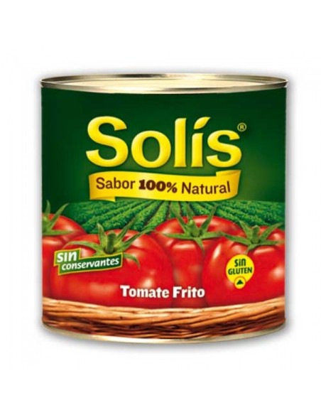 Tomate frito Solís 2,6 kg.