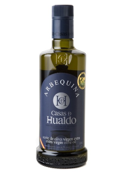 Extra Virgin Olive Oil Arbequina Casas de Hualdo 500 ml.l.
