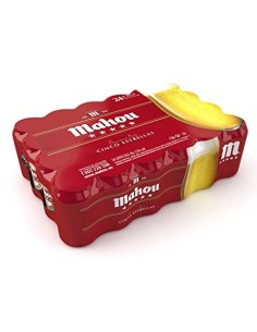 Beer Mahou 5 stars 33 cl. pack 24 ud.