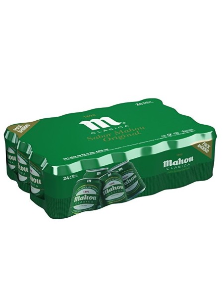 Bière Mahou classique de 33 cl. pack 24 ud.