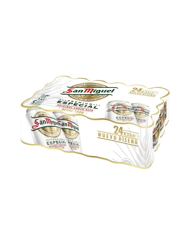 Cerveza San Miguel 33 cl. pack 24 ud.