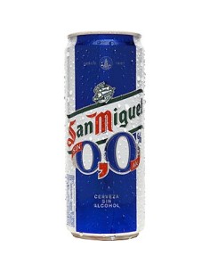 Cerveza sin alcohol San Miguel 33 cl. pack 24 ud. 2