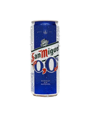 San Miguel bière sans alcool 33 cl. pack 24 ud.