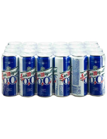 San Miguel alkoholfreies Bier 33 cl. pack 24 ud.
