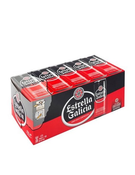 Estrella Galicia Bier 33 cl. pack 24 ud.