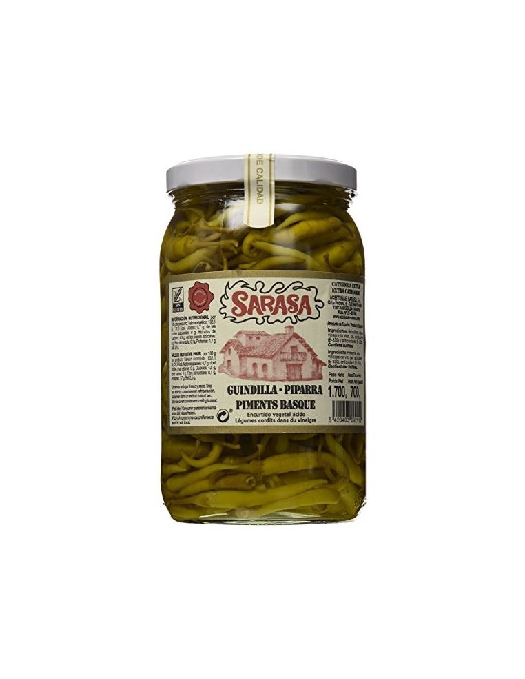 Piments Piparras Sarasa 700 gr.