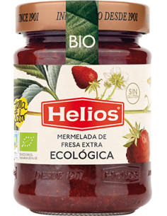 Mermelada de fresa Ecológica Helios 350 gr.