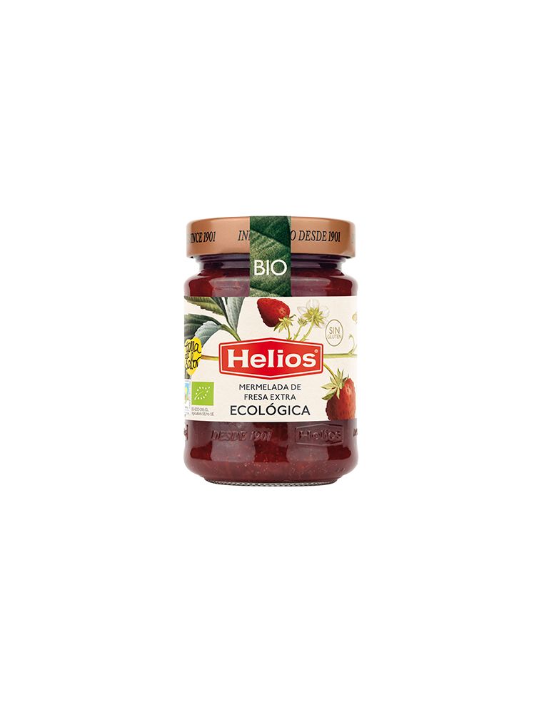 Confiture de fraises Ecologique Helios 350 gr.