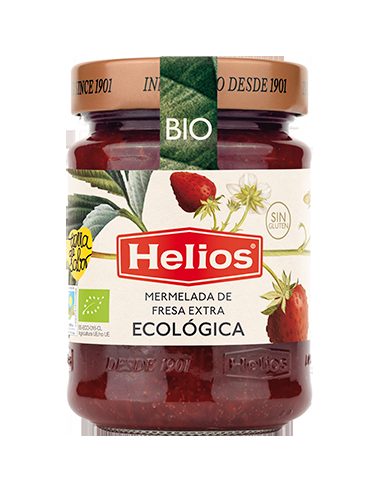 Erdbeermarmelade Ökologisch Helios 350 gr.