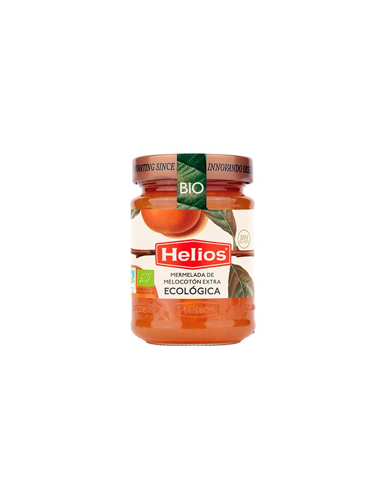 Mermelada de melocotón Ecológica Helios 350 gr.