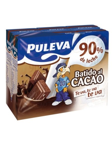 Schokoladen-Shake Puleva pack 6 ud. 200 ml.