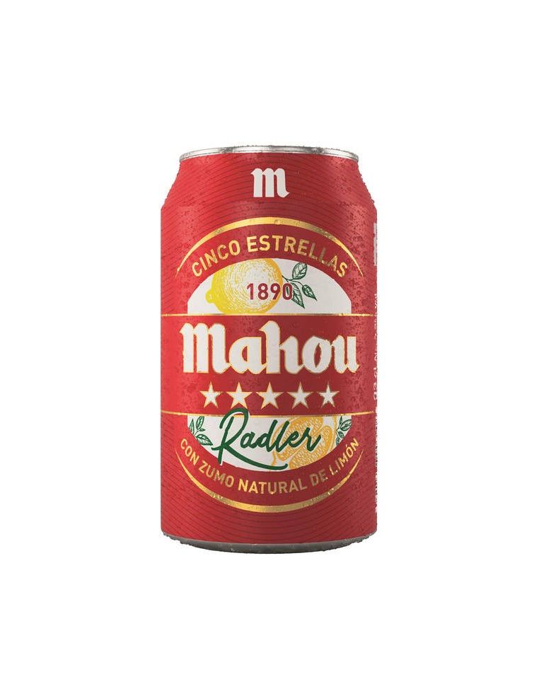 Bier Mit Zitrone Mahou Radler 33 Cl.  Pack 8 Ud