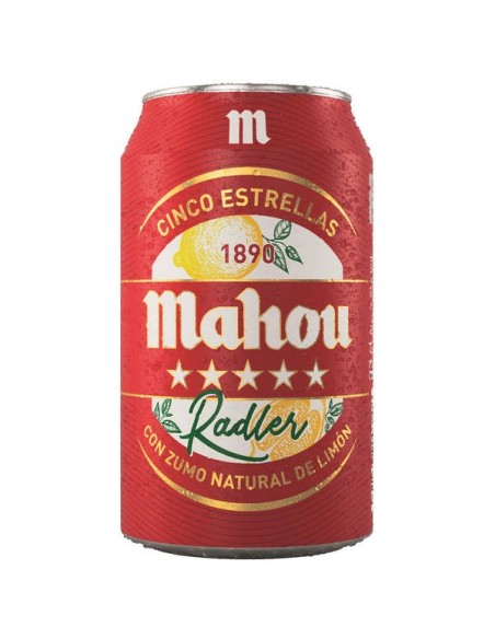 Bière Au Citron Mahou Radler 33 Cl. Pack 8 Ud