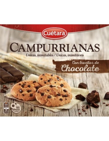 Cookies with chocolate chips Campurrianas 450 gr.