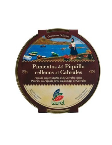 Paprika Gefüllt Mit Cabrales-Käse Laurel 280 Gr.