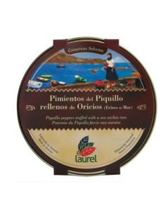 Pimientos Del Piquillo Rellenos De Oricios Laurel 280 Gr.