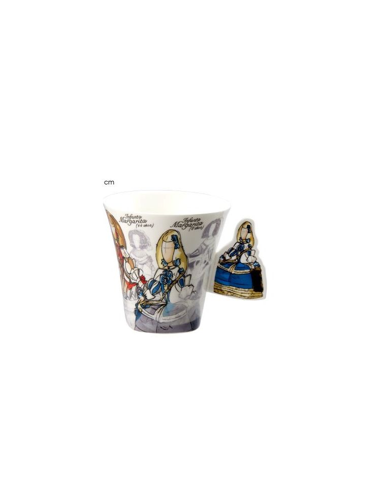 Porzellan-Becher Meninas modern