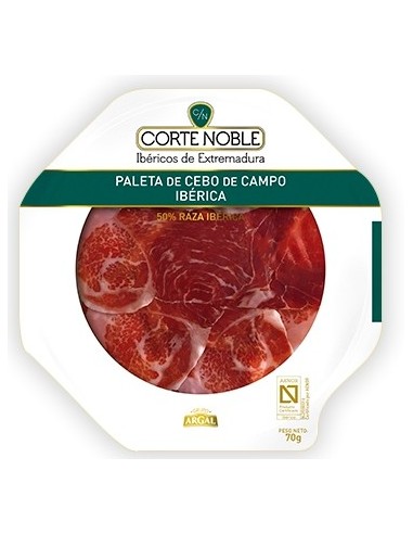 Iberische Köderpalette Corte Noble Argal 70 gr.