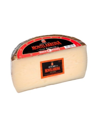 Queso de oveja curado gran reserva Señorío de Montelarreina 1/2 pieza 1,5 kg.