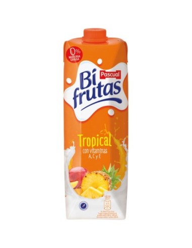 Zumo Bifrutas Pascual Tropical 1 l.