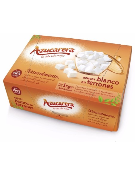 Sucre blanc en morceaux Azucarera 1 kg.