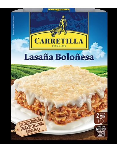 lasagna Bolognese Carretilla 375 gr.