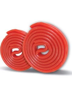 Disques de réglisse saveur de fraise Damel 200 pcs. 1,8 kg. 2